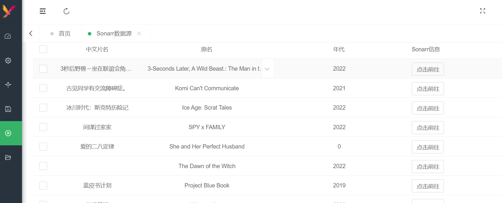 XArr-Rss 剧情处理系统 可连接 Sonarr 进行国产动漫电视剧进行自动化更新 XArr-Rss 剧情处理系统 可连接 Sonarr 进行国产动漫电视剧进行自动化更新